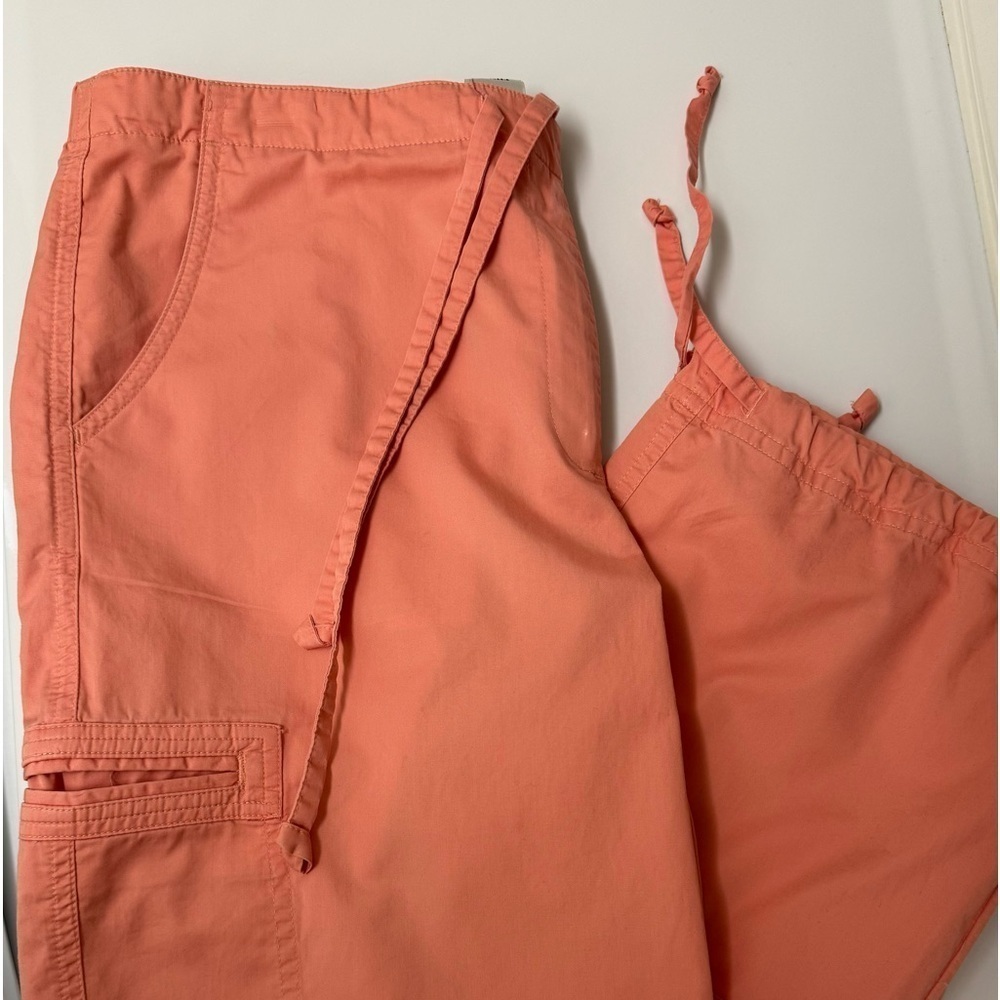 Jones New‎ York Country Coral Cargo Cropped Pants Women's Size 4